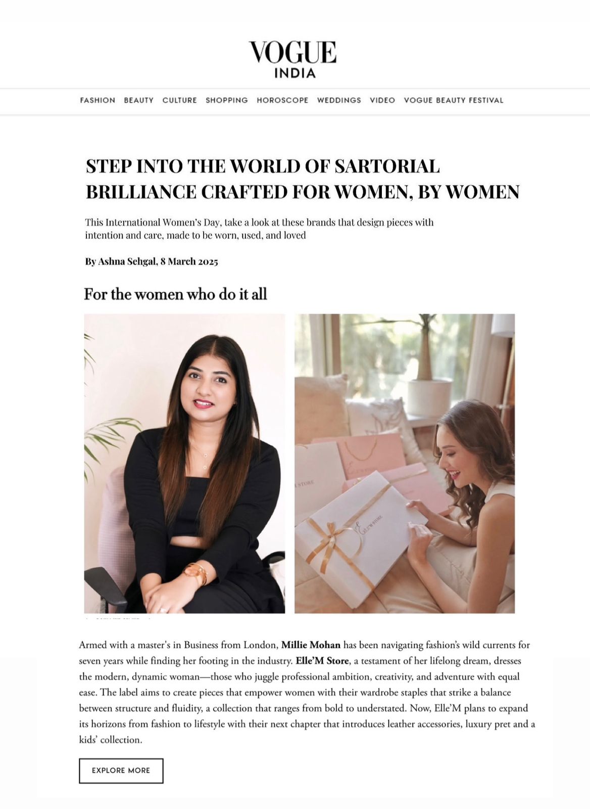 Vogue india horoscope