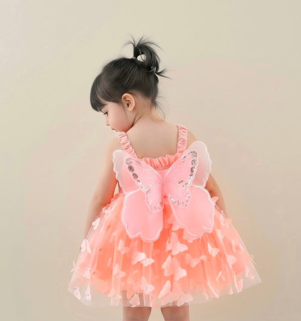 Blooming butterfly frock